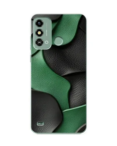Чохол для ZTE Blade A53 з картинкою «Зелені шкіряні хвилі» Чохол для ZTE Blade A53 з картинкою «Зелені шкіряні хвилі»