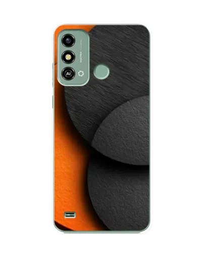 Чохол для ZTE Blade A53 з картинкою «Геометрія помаранчевих кіл» Чохол для ZTE Blade A53 з картинкою «Геометрія помаранчевих кіл»