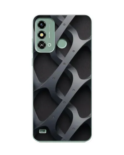 Чохол для ZTE Blade A53 з картинкою «Об'ємне сіре плетіння» Чохол для ZTE Blade A53 з картинкою «Об'ємне сіре плетіння»