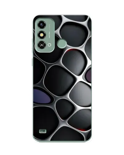 Чохол для ZTE Blade A53 з картинкою «Об'ємна темна решітка» Чохол для ZTE Blade A53 з картинкою «Об'ємна темна решітка»