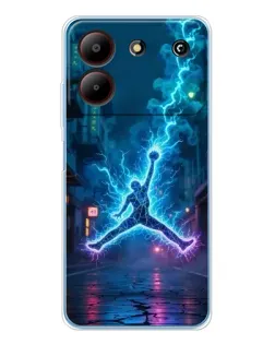 Чехол для ZTE Blade A54 с картинкой «Jordan Gold Jumpman» Чехол для ZTE Blade A54 с картинкой «Jordan Gold Jumpman»