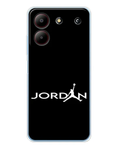 Чехол для ZTE Blade A54 с картинкой «Jordan White Logo» Чехол для ZTE Blade A54 с картинкой «Jordan White Logo»