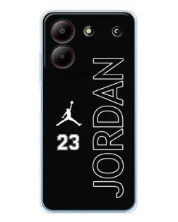 Чехол для ZTE Blade A54 с картинкой «Jordan Vertical»