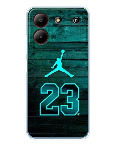 Чехол для ZTE Blade A54 с картинкой «Jordan Cyan 23» Чехол для ZTE Blade A54 с картинкой «Jordan Cyan 23»