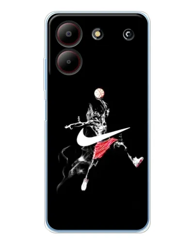 Чехол для ZTE Blade A54 с картинкой «Jordan Jumpman» Чехол для ZTE Blade A54 с картинкой «Jordan Jumpman»