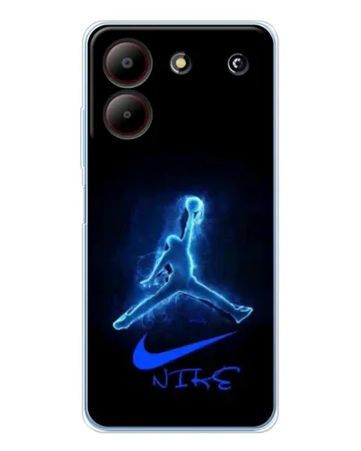 Чехол для ZTE Blade A54 с картинкой «Jordan Neon Blue» Чехол для ZTE Blade A54 с картинкой «Jordan Neon Blue»