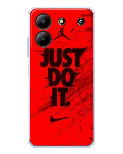 Чехол для ZTE Blade A54 с картинкой «Nike Just Do It» Чехол для ZTE Blade A54 с картинкой «Nike Just Do It»