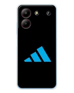 Чехол для ZTE Blade A54 с картинкой «Adidas Cyan Logo»