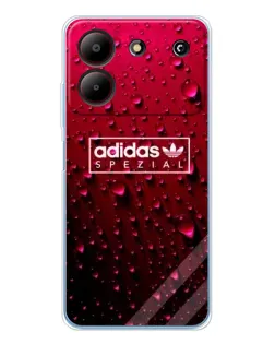 Чехол для ZTE Blade A54 с картинкой «Adidas Gold Marble»