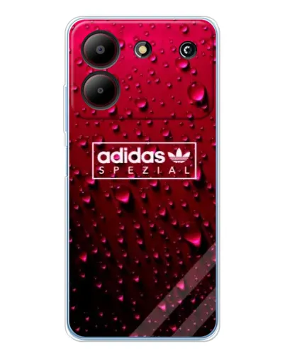 Чехол для ZTE Blade A54 с картинкой «Adidas Gold Marble»