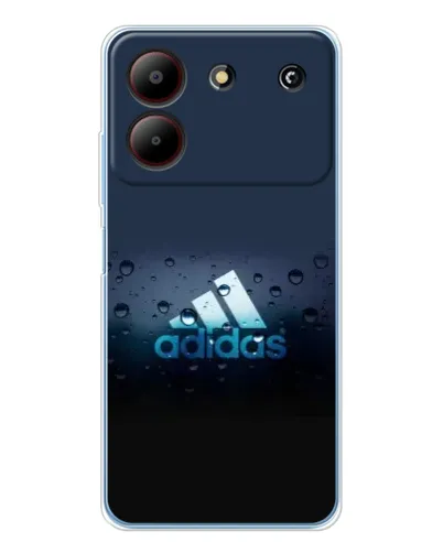 Чехол для ZTE Blade A54 с картинкой «Adidas Water Drops»