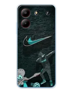 Чехол для ZTE Blade A54 с картинкой «Спортивный арт Nike» Чехол для ZTE Blade A54 с картинкой «Спортивный арт Nike»