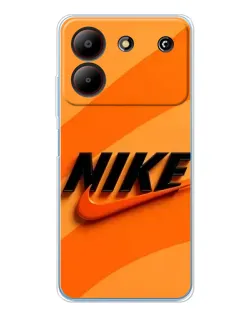 Чехол для ZTE Blade A54 с картинкой «Оранжевый драйв Nike» Чехол для ZTE Blade A54 с картинкой «Оранжевый драйв Nike»