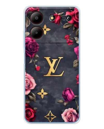Чехол для ZTE Blade A54 с картинкой «Цветочный Louis Vuitton» Чехол для ZTE Blade A54 с картинкой «Цветочный Louis Vuitton»