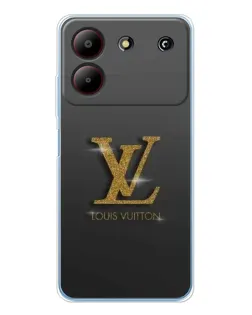Чехол для ZTE Blade A54 с картинкой «Градиент Louis Vuitton»