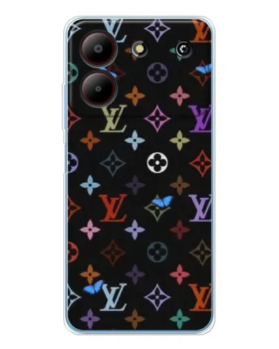 Чехол для ZTE Blade A54 с картинкой «Цветная монограмма LV» Чехол для ZTE Blade A54 с картинкой «Цветная монограмма LV»