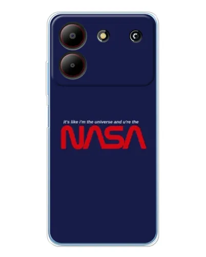 Чехол для ZTE Blade A54 с картинкой «NASA — глубокий космос»