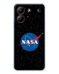 Чехол для ZTE Blade A54 с картинкой «NASA — звездное небо»