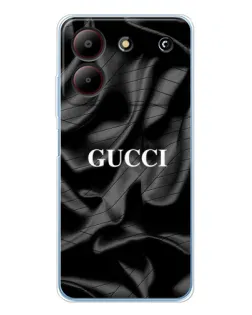 Чохол для ZTE Blade A54 з картинкою «Gucci — шовкові хвилі» Чохол для ZTE Blade A54 з картинкою «Gucci — шовкові хвилі»