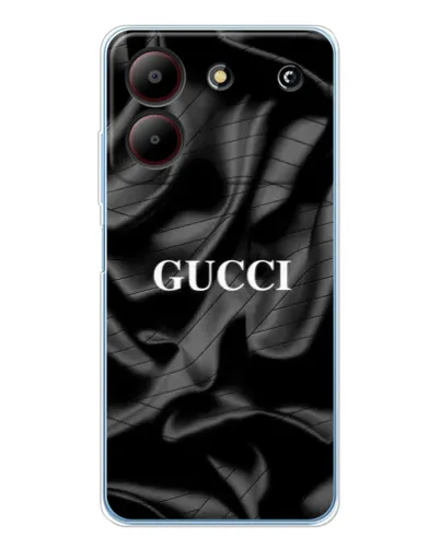 Чехол для ZTE Blade A54 с картинкой «Gucci — шелковые волны»