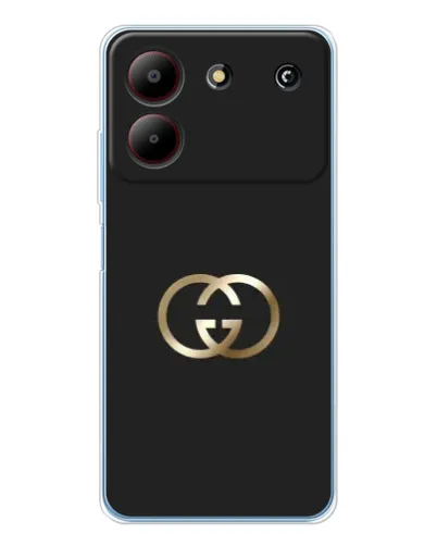 Чехол для ZTE Blade A54 с картинкой «Минимализм Gucci»