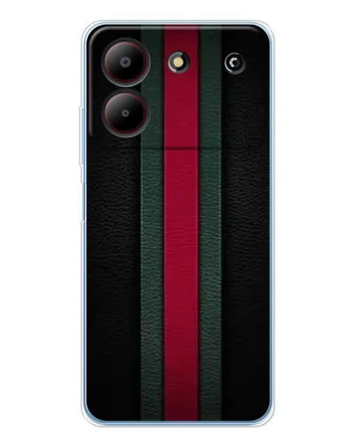 Чехол для ZTE Blade A54 с картинкой «Gucci — неоновая линия»