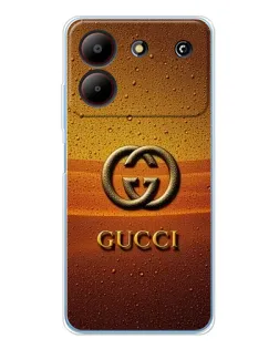 Чехол для ZTE Blade A54 с картинкой «Gucci — солнечный градиент»