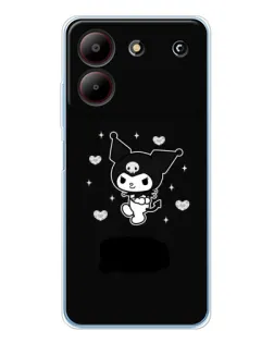 Чехол для ZTE Blade A54 с картинкой «Черная Куроми»
