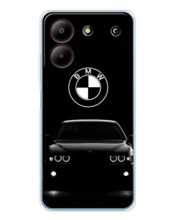 Чохол для ZTE Blade A54 з картинкою «BMW — погляд з темряви»