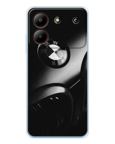 Чохол для ZTE Blade A54 з картинкою «Емблема BMW — макро»