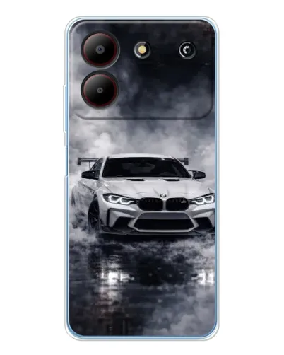 Чохол для ZTE Blade A54 з картинкою «BMW крізь туман»