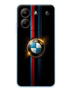 Чохол для ZTE Blade A54 з картинкою «BMW M-Power неон»
