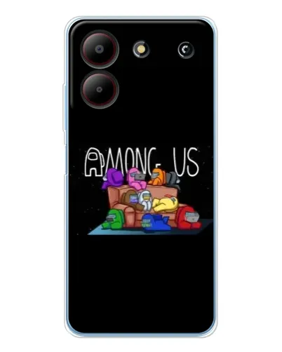 Чехол для ZTE Blade A54 с картинкой «Логотип Among Us» Чехол для ZTE Blade A54 с картинкой «Логотип Among Us»