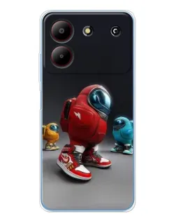 Чохол для ZTE Blade A54 з картинкою «Among Us — 3D стиль» Чохол для ZTE Blade A54 з картинкою «Among Us — 3D стиль»