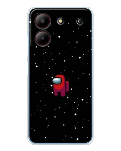 Чехол для ZTE Blade A54 с картинкой «Красный Among Us» Чехол для ZTE Blade A54 с картинкой «Красный Among Us»