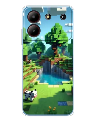 Чехол для ZTE Blade A54 с картинкой «Minecraft летний день» Чехол для ZTE Blade A54 с картинкой «Minecraft летний день»