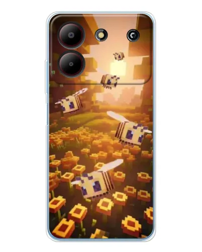 Чехол для ZTE Blade A54 с картинкой «Поле подсолнухов» Чехол для ZTE Blade A54 с картинкой «Поле подсолнухов»