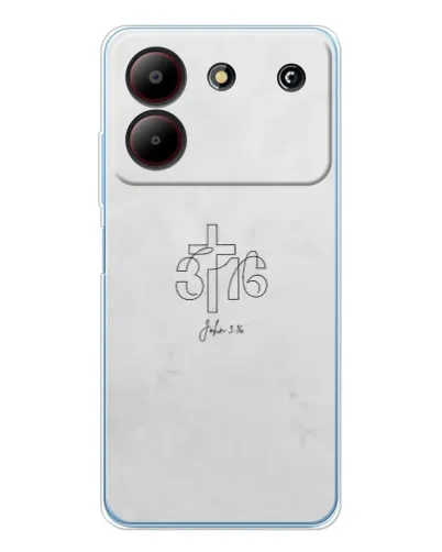 Чехол для ZTE Blade A54 с картинкой «Иоанна 3:16 Крест» Чехол для ZTE Blade A54 с картинкой «Иоанна 3:16 Крест»