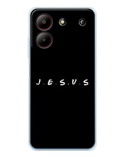 Чехол для ZTE Blade A54 с картинкой «Точки веры J.E.S.U.S.» Чехол для ZTE Blade A54 с картинкой «Точки веры J.E.S.U.S.»