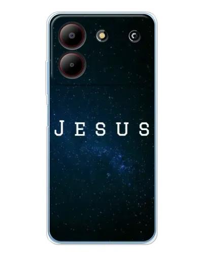 Чехол для ZTE Blade A54 с картинкой «Звездное небо Jesus» Чехол для ZTE Blade A54 с картинкой «Звездное небо Jesus»