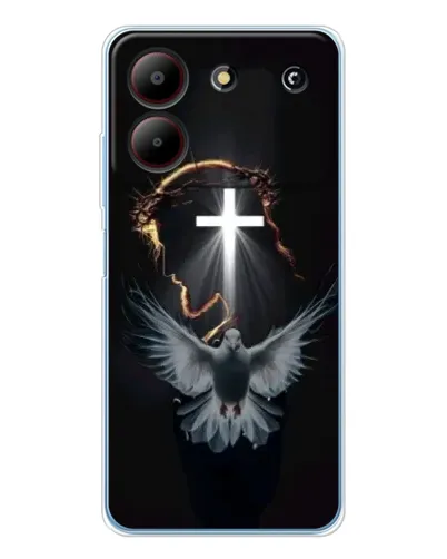 Чехол для ZTE Blade A54 с картинкой «Голубь и Свет» Чехол для ZTE Blade A54 с картинкой «Голубь и Свет»