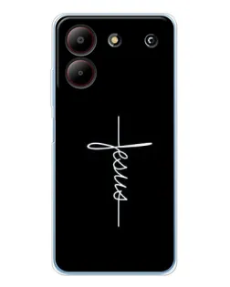 Чехол для ZTE Blade A54 с картинкой «Тонкая линия веры»