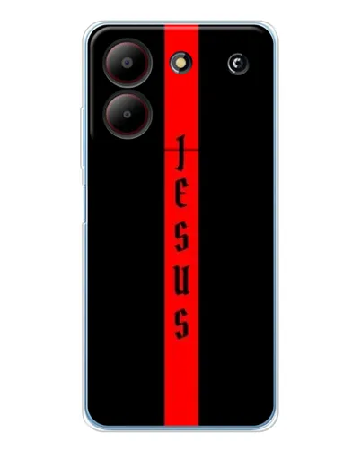 Чехол для ZTE Blade A54 с картинкой «Красная линия веры» Чехол для ZTE Blade A54 с картинкой «Красная линия веры»