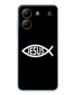 Чехол для ZTE Blade A54 с картинкой «Классический Jesus»