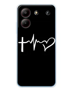 Чохол для ZTE Blade A54 з картинкою «Пульс віри»