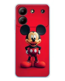 Чехол для ZTE Blade A54 с картинкой «Mickey в полный рост»