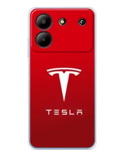 Чохол для ZTE Blade A54 з картинкою «Tesla Red Classic»