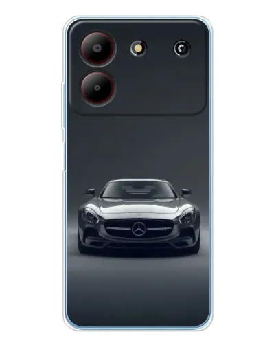Чохол для ZTE Blade A54 з картинкою «Mercedes на чорному»