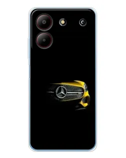 Чохол для ZTE Blade A54 з картинкою «Mercedes — ретро стиль»