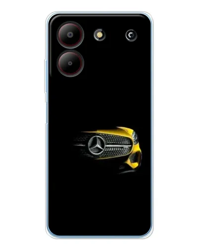 Чохол для ZTE Blade A54 з картинкою «Mercedes — ретро стиль»
